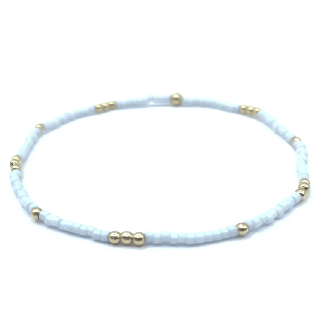 2mm Newport Blue Gray Waterproof Bracelet