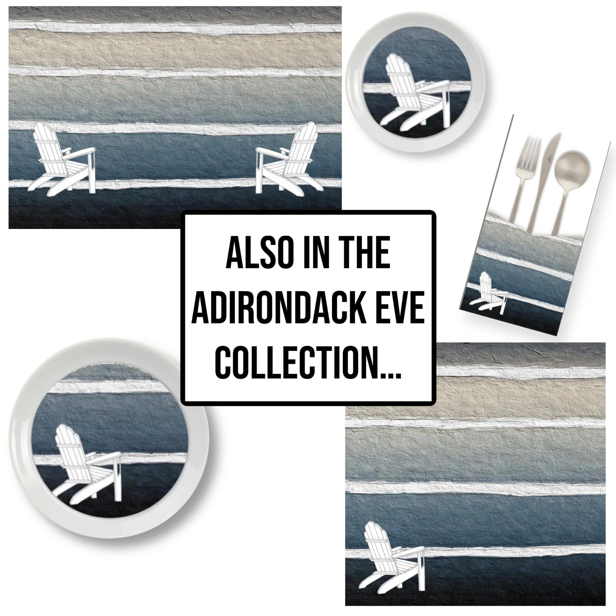 Adirondack Eve Charger - (SQUARE)