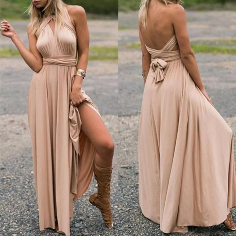 Bandage Long Dress