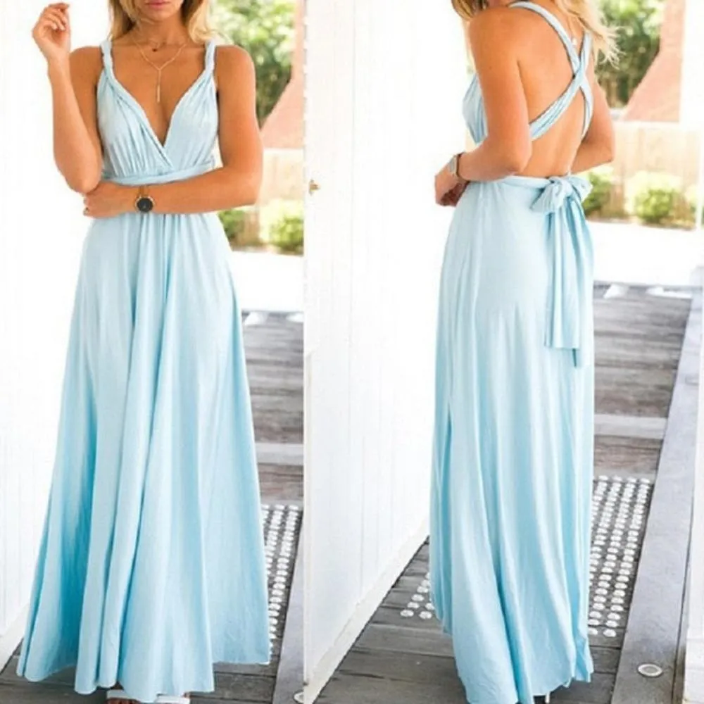 Bandage Long Dress