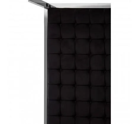 Black Velvet Luxury Canopy King Size Bed