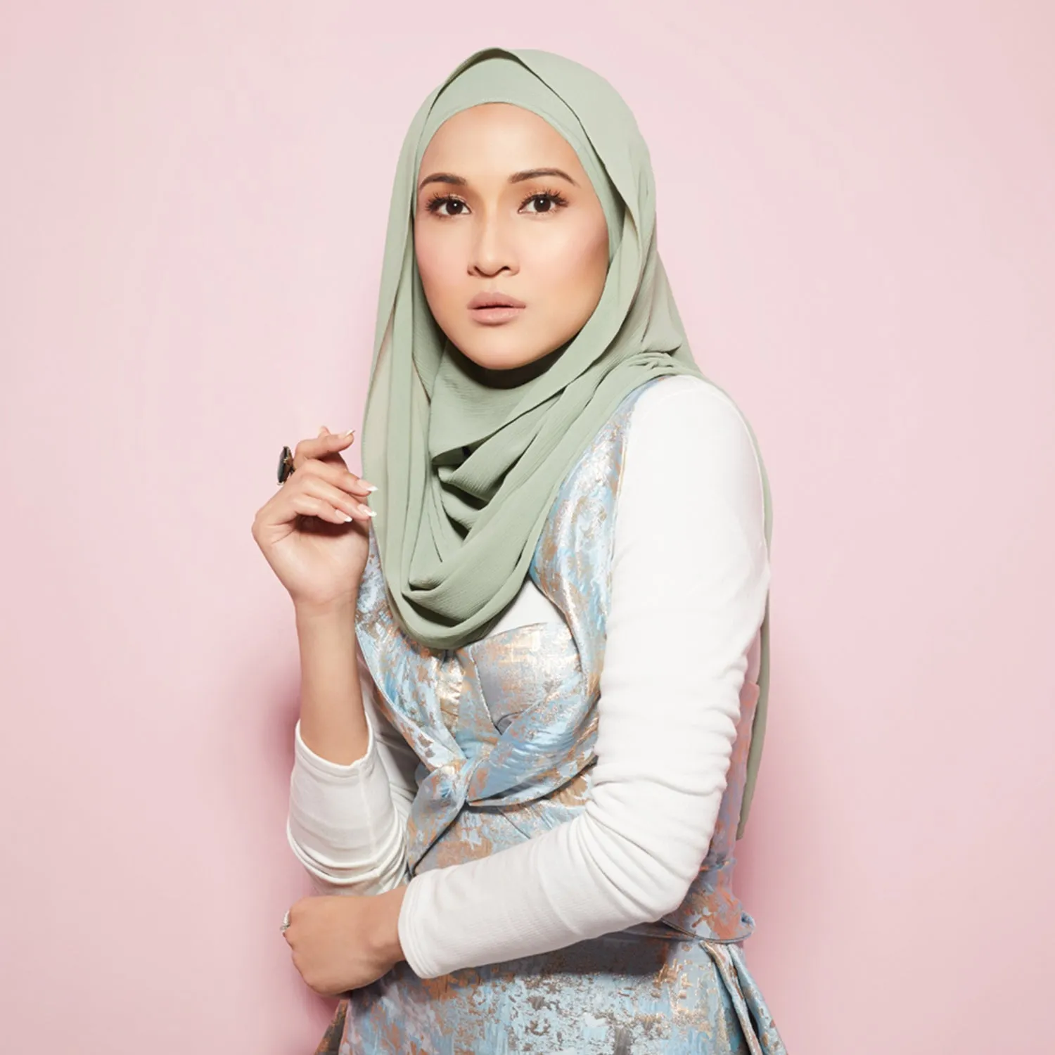 CAKENIS FROTH CHIFFON (SHAWL)