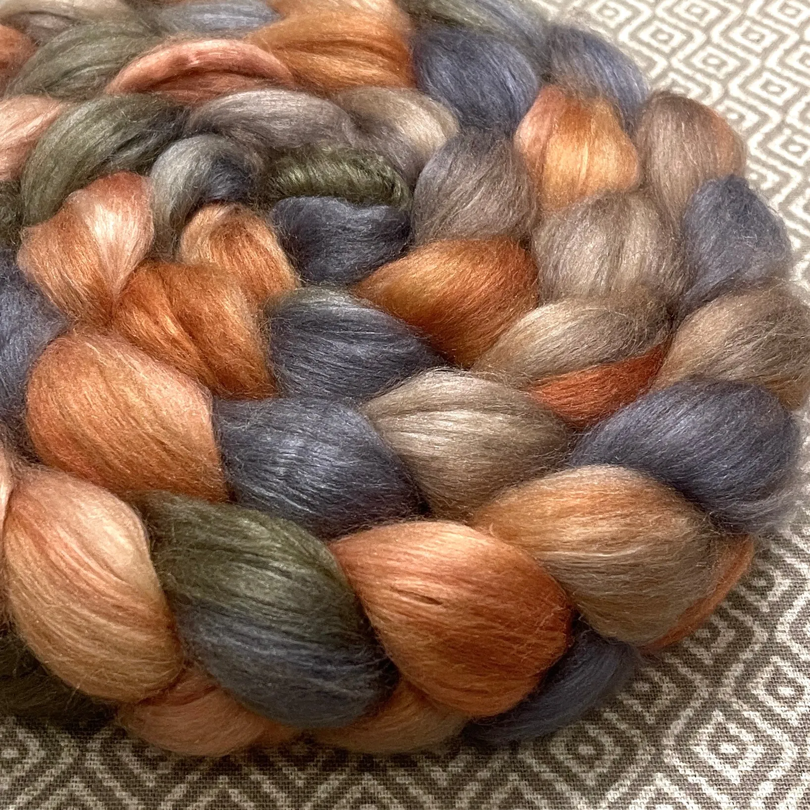 Camel Silk Roving - Stanley