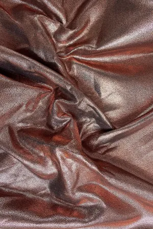 Copper Metallic Linen