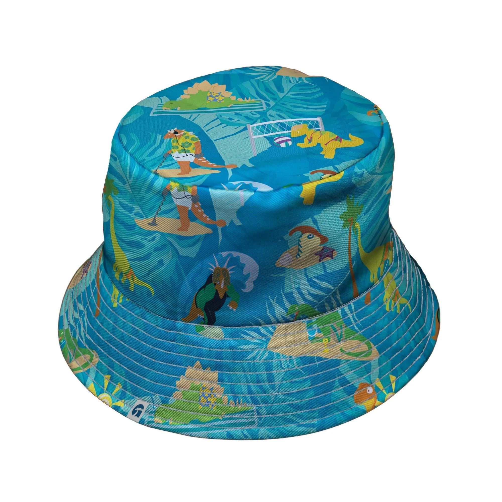 Dino Beach Party Bucket Hat