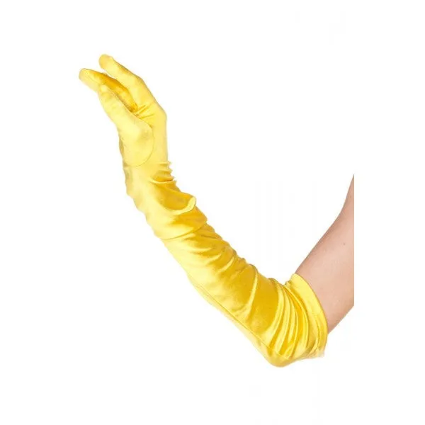 Gloves Extra Long Satin Leg Avenue - Asst Colors