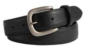 Hudson Belt, (1.25") Brushed Silver Buckle