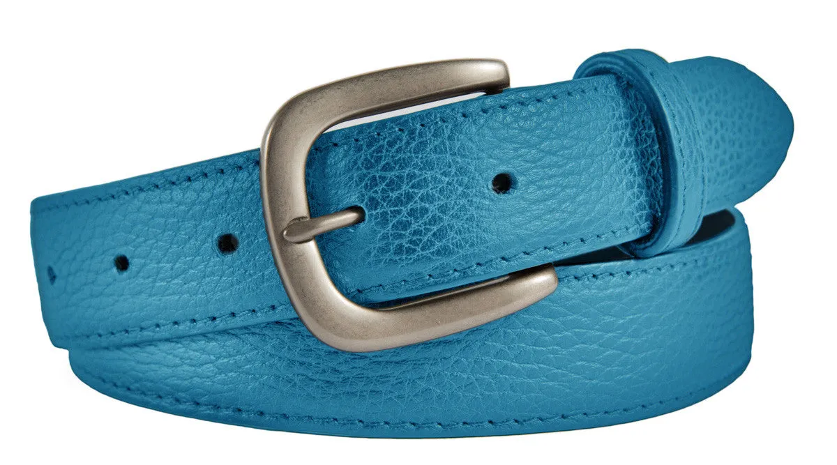 Hudson Belt, (1.25") Brushed Silver Buckle