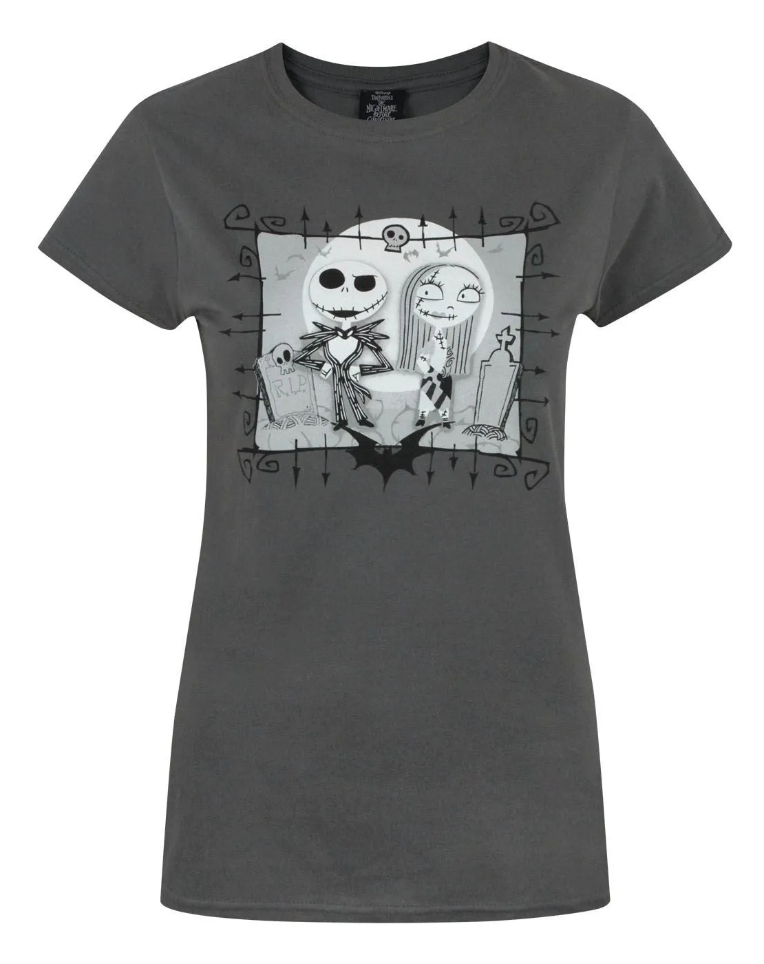 Nightmare Before Christmas Jack And Sally Women's T-Shirt