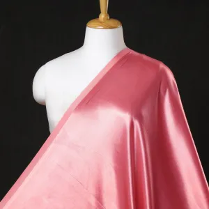 Pink - Pure Mashru Silk Plain Fabric