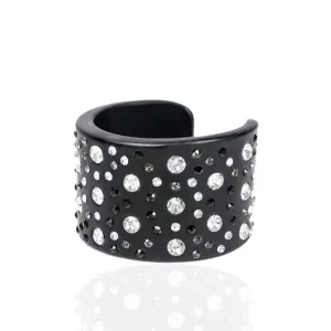 Queen Sparkler Cuff - Matte Black