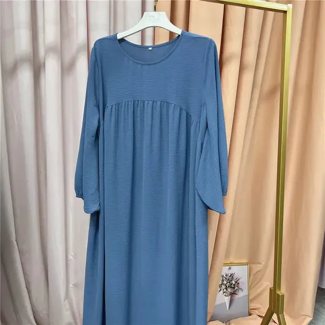 Solid Color Abayas for Women (Modest style dress)