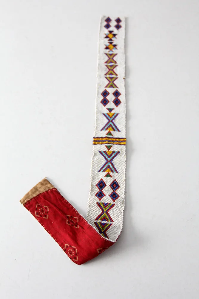 vintage Native American beaded band