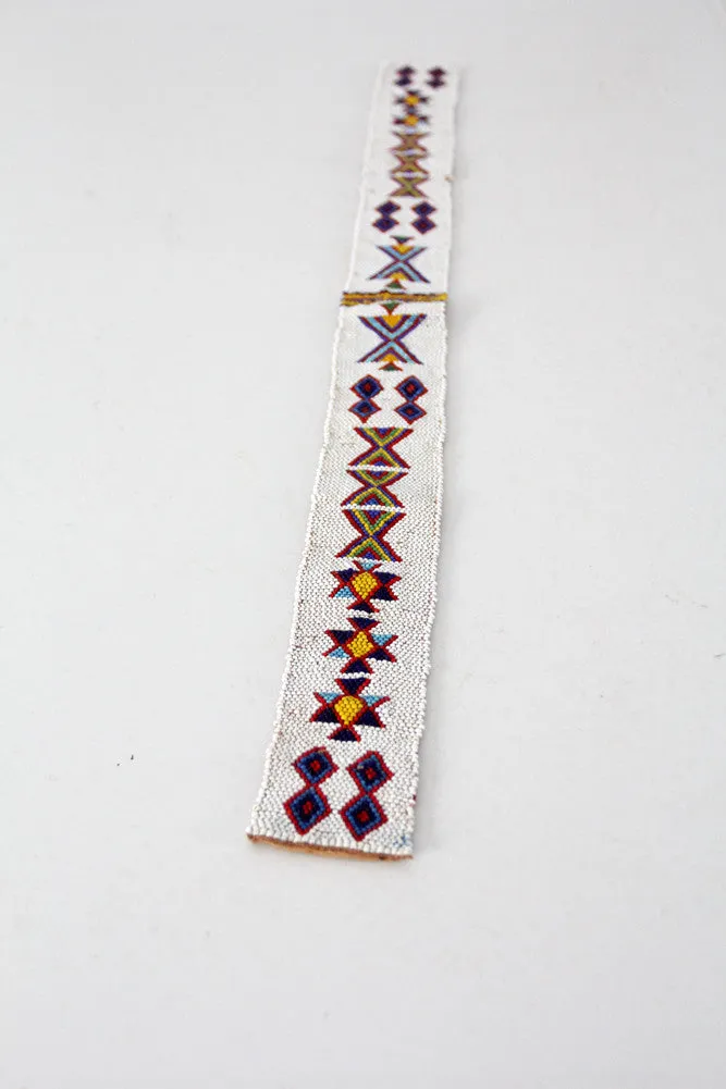 vintage Native American beaded band